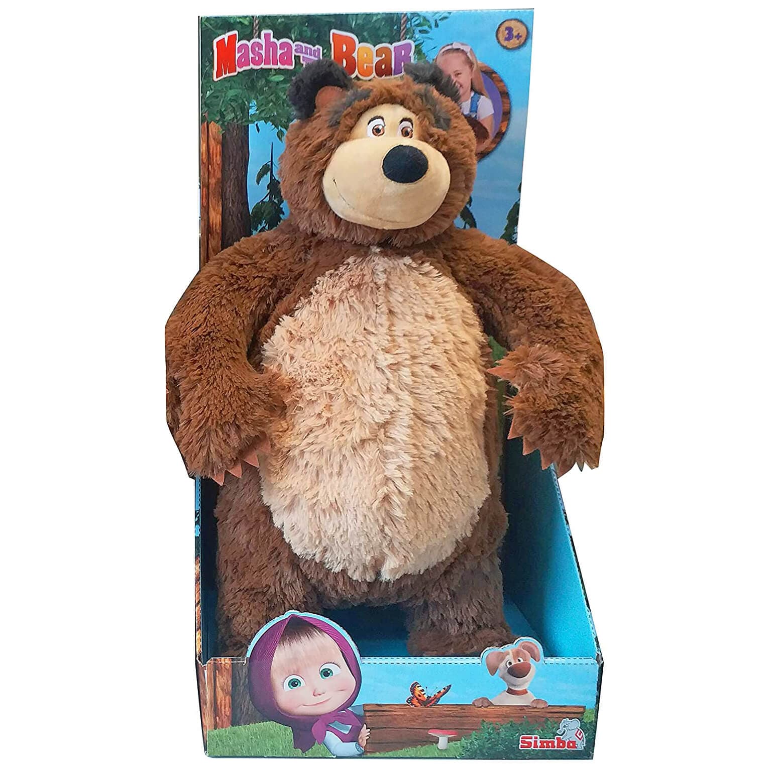 masha and the bear stuffed animal