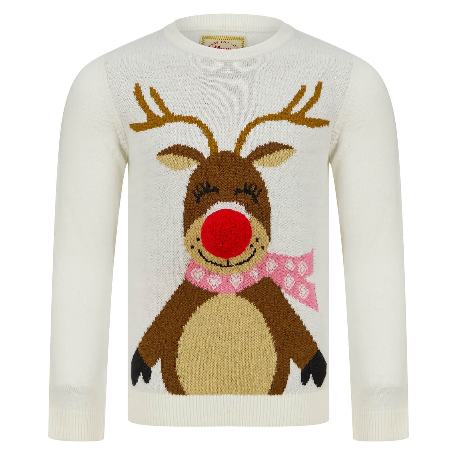 Mens reindeer hot sale christmas jumper