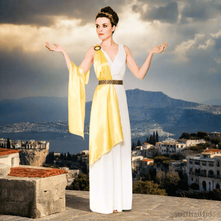 Womens Greek Goddess Aphrodite Athena Halloween Costume