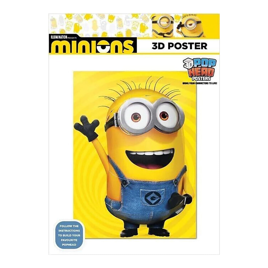 Minions Dave 3D Poster Pop Heads