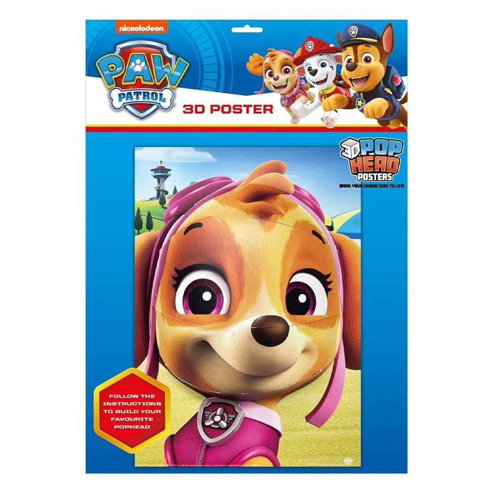 Paw Patrol Skye character 3D Poster from Pop Heads