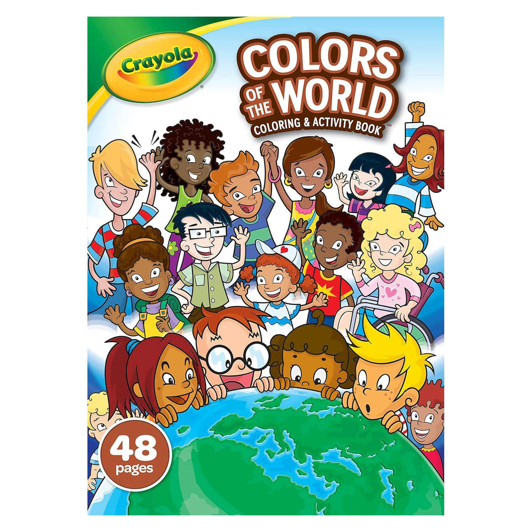 Colours of the world colouring and activity book