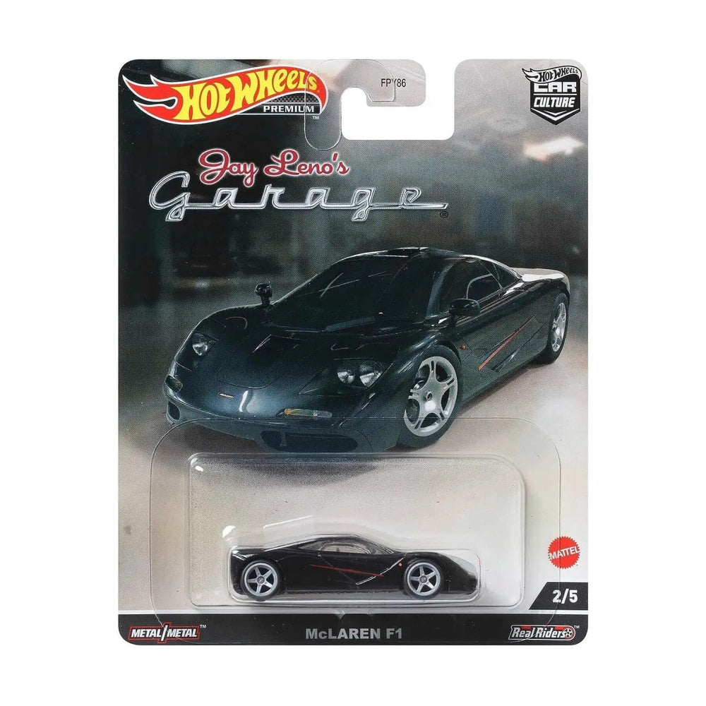 Hot Wheel car culture die-cast McLaren F1 Jay Leno's garage series