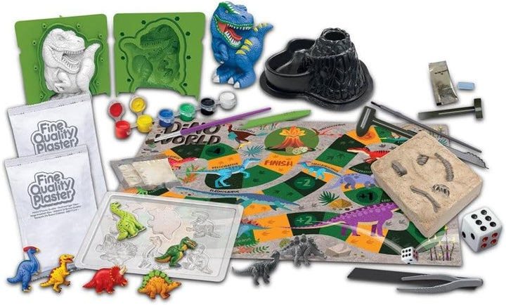 Discover the 4M Dinosaur World Giant Dino STEAM Kit for Kids Aged 5 and Up