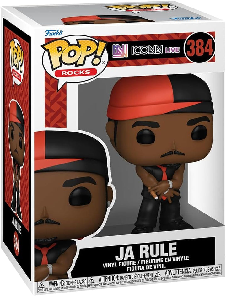 Funko POP! Rocks JA Rule Iconn Live Edition Figure No. 384