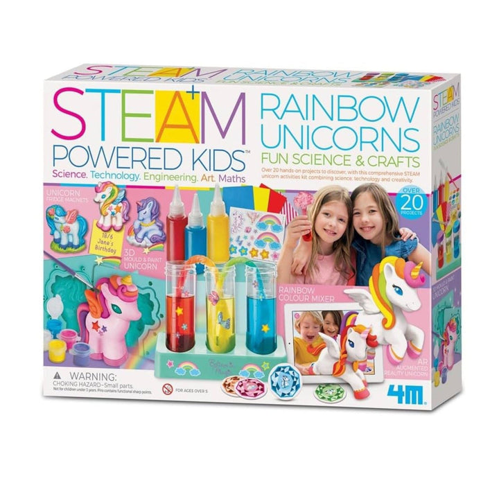 4M Unicorn Science & Craft Kit – Explore STEAM with Over 20 Fun Unicorn Projects!