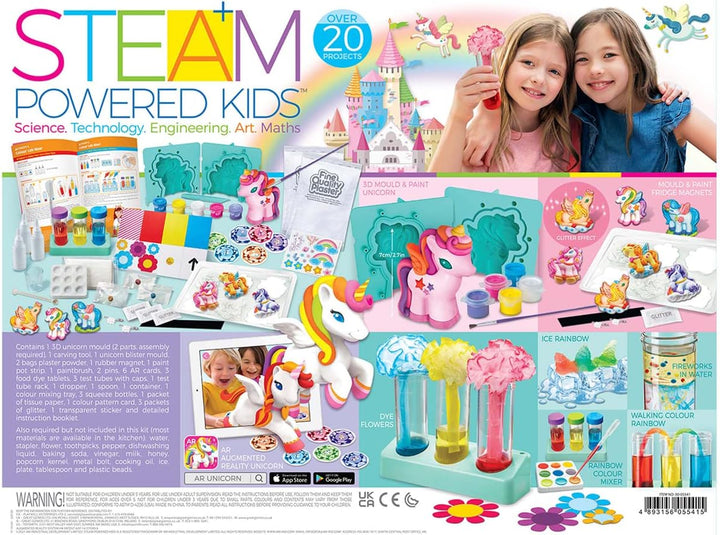 4M Unicorn Science & Craft Kit – Explore STEAM with Over 20 Fun Unicorn Projects!