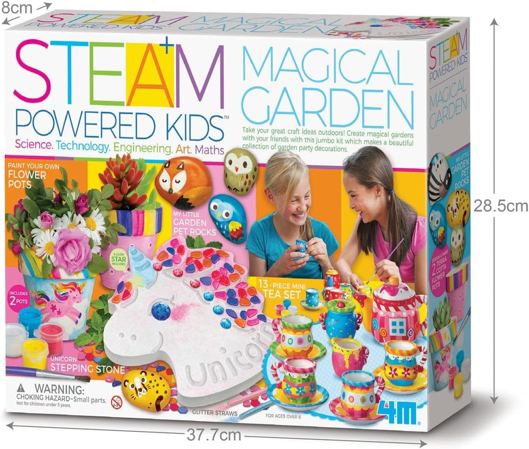 4M Creative STEAM Garden Kit for Kids | 4 Fun Projects to Inspire & Educate