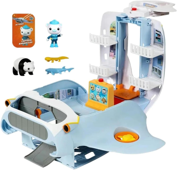 Octonauts Octoray Playset – Transforms, Sounds, Captain Barnacles & More!