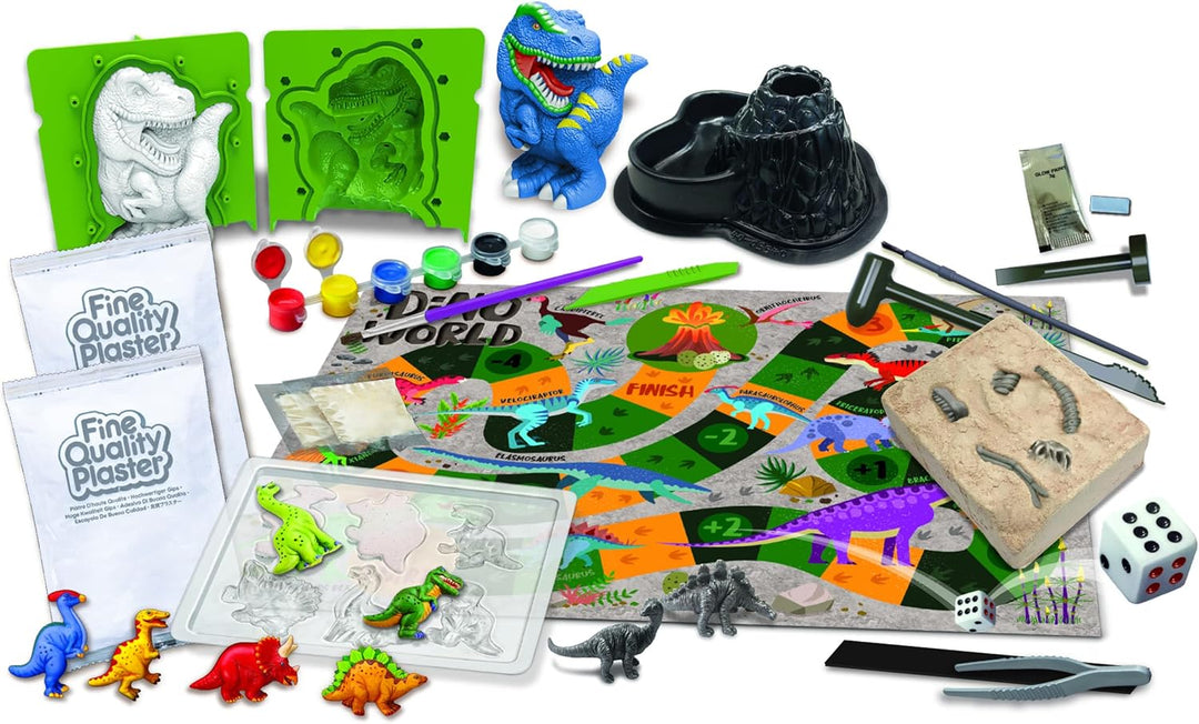 Discover the 4M Dinosaur World Giant Dino STEAM Kit for Kids Aged 5 and Up