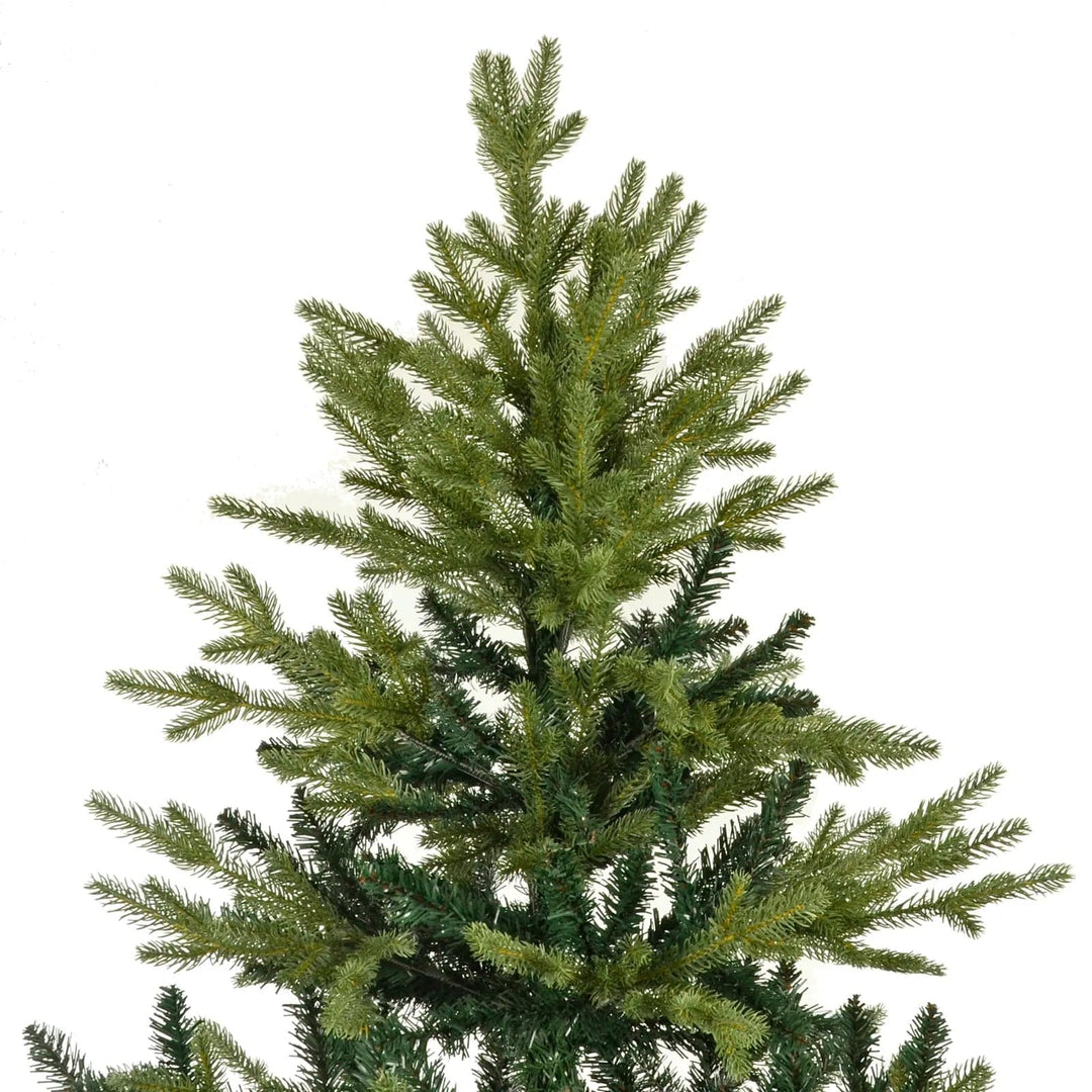 Artificial Drop Hinge Christmas Tree Green Mixed Pine Branches 7ft