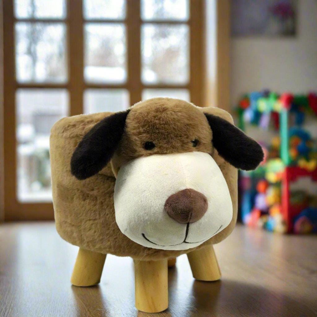 Dog Styled Stool in a Childs play room