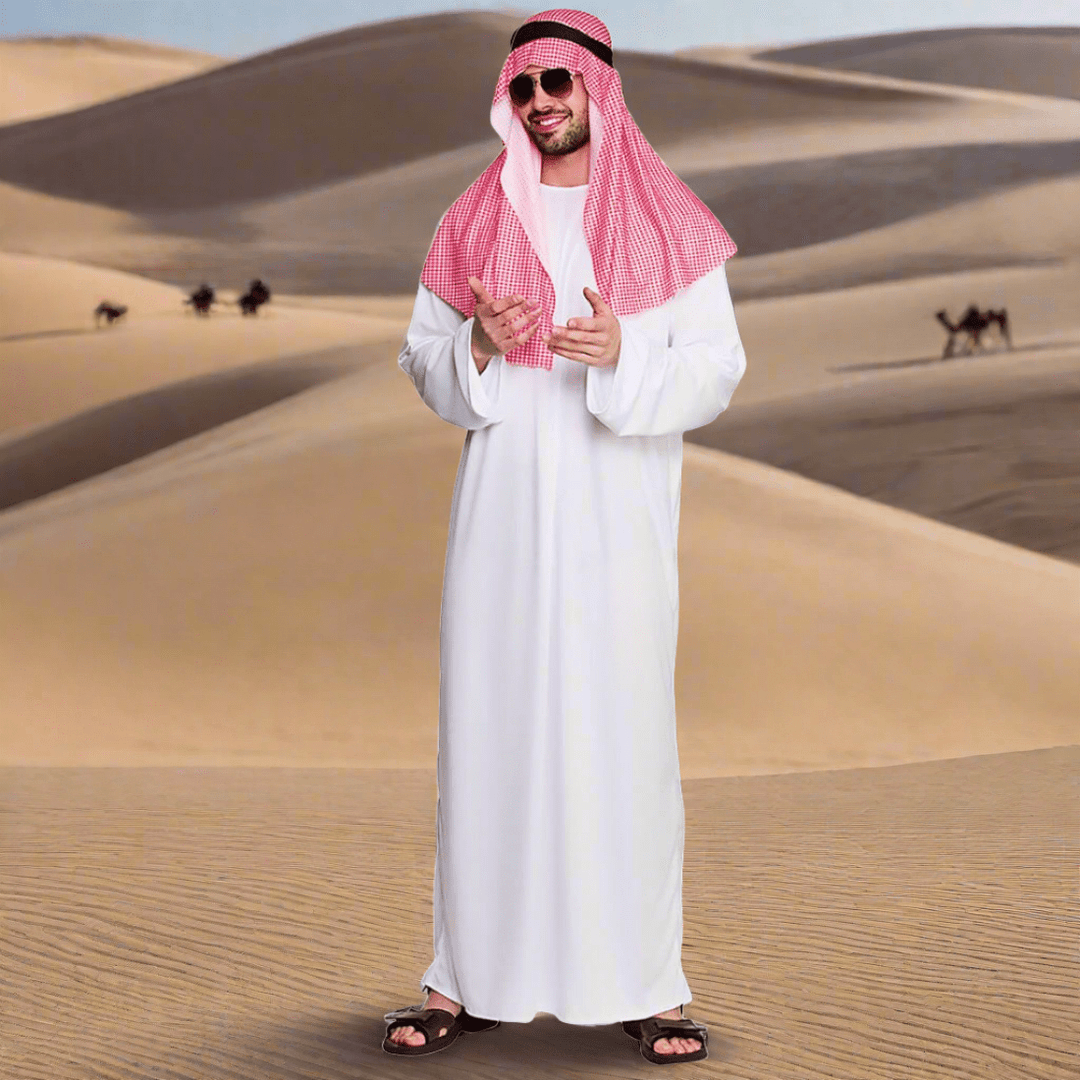 Arab sheikh dress hotsell