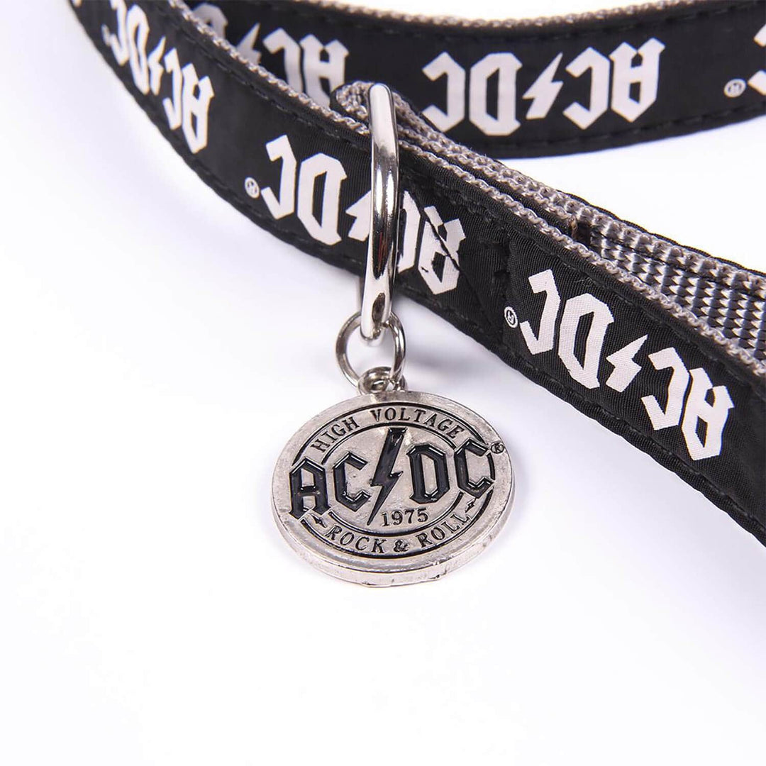 AC/DC Dog Lead Heavy Duty Metal Clip Tough Nylon Leash