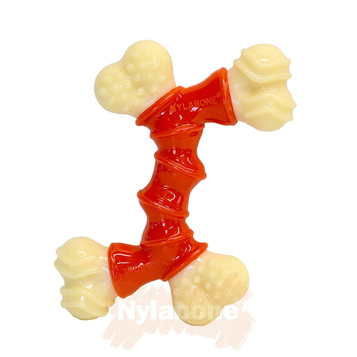 Double bone shape extreme chew for large dogs