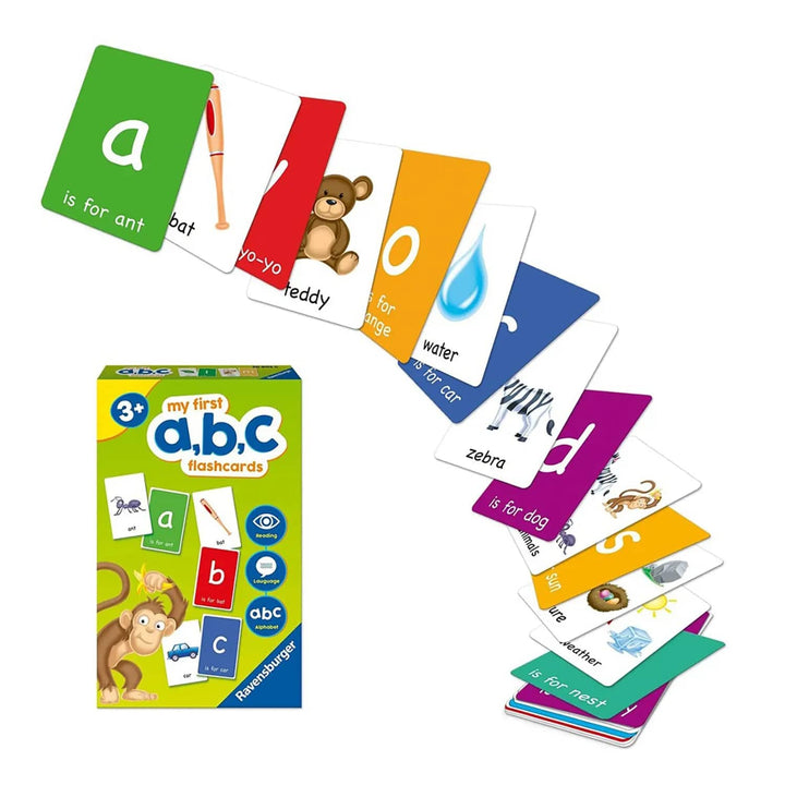 Ravensburger My First ABC 123 Flashcards 36 Double-Sided Age 3+