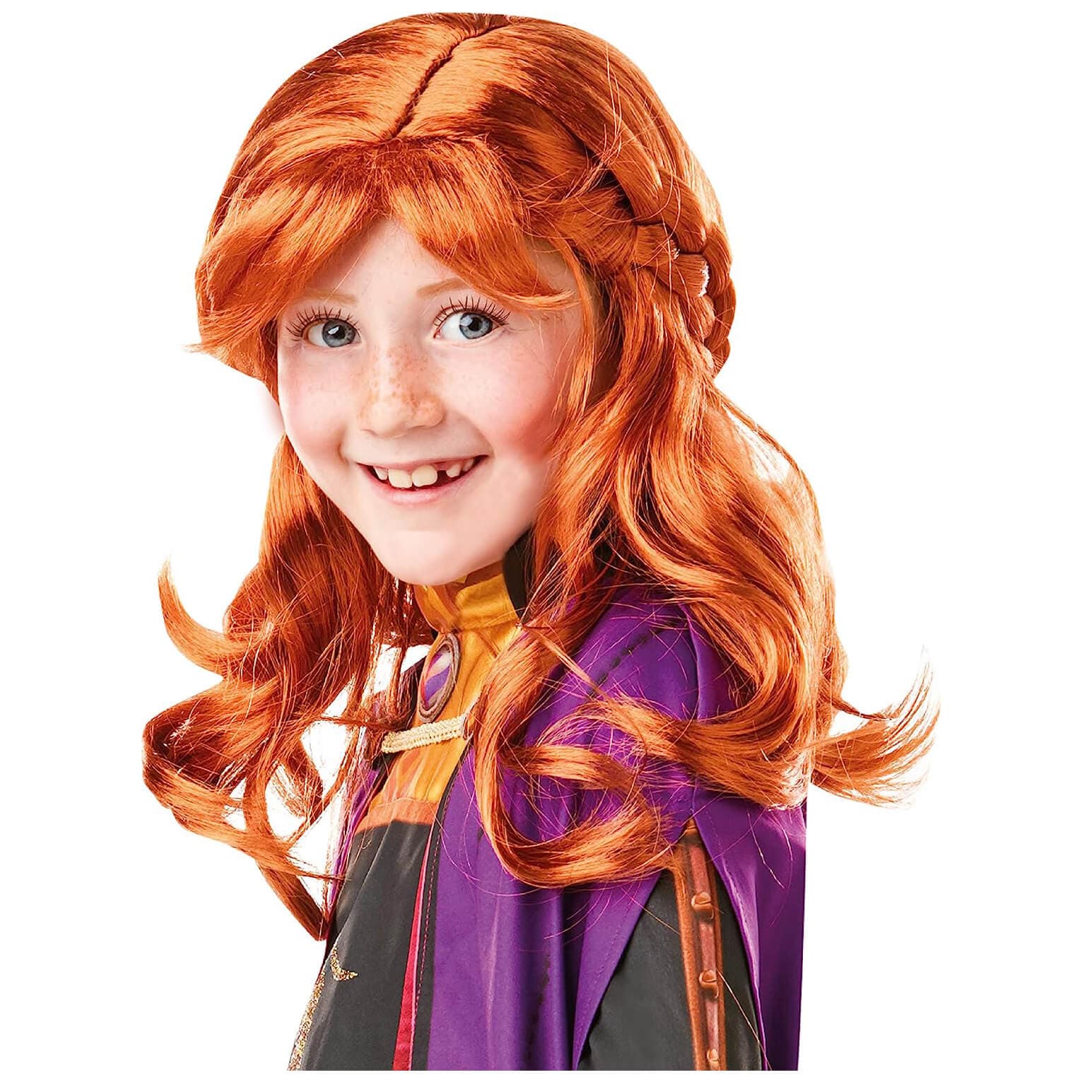 Child orange wig best sale