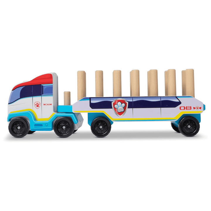 paw patrol truck without wooden blocks