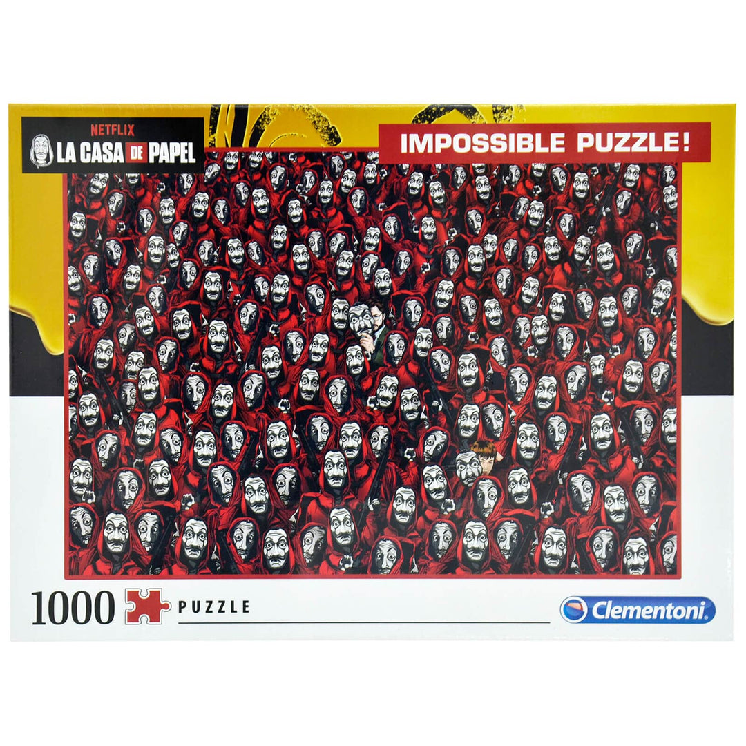 La Casa De Papel Impossible Puzzle Jigsaw Clementoni 1000 Pieces