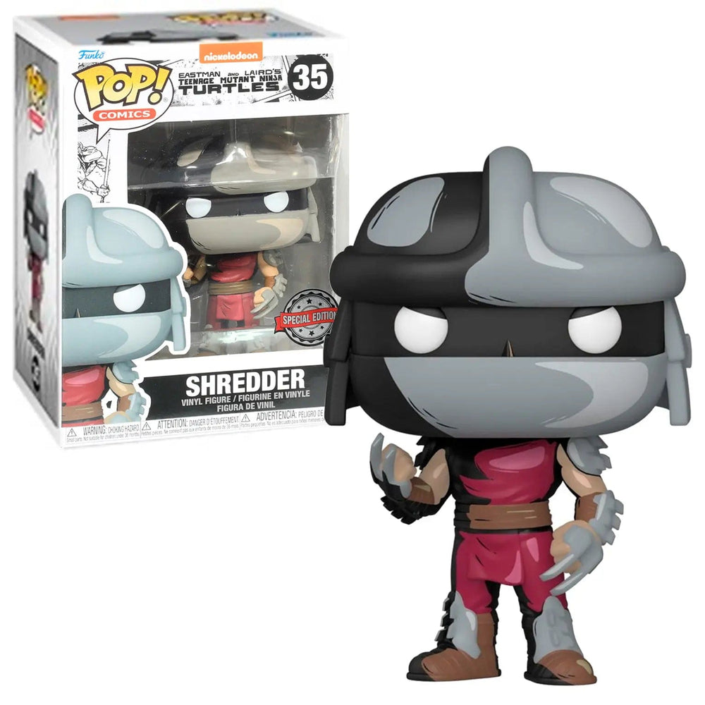 Funko Pop Comics number 35 Special Edition Shredder from Teenage Mutant Ninja Turtles