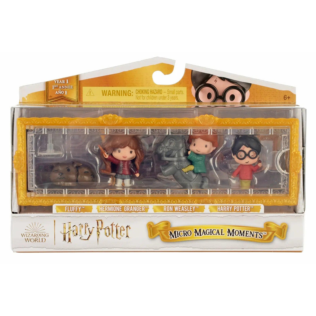 Harry Potter Year 1 micro magical moments set of 4 character mini figures