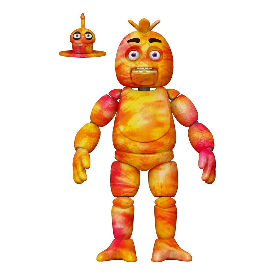 Five Nights at Freddy's Tie-Dye Chica collectible action figure