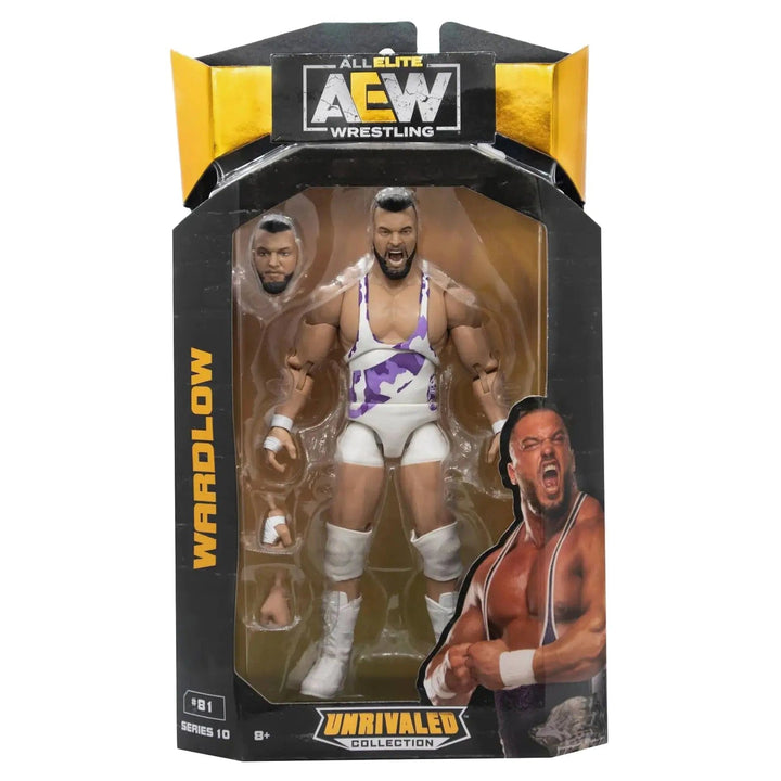 AEW Wardlow wrestling action figure series 10 unrivalled collection