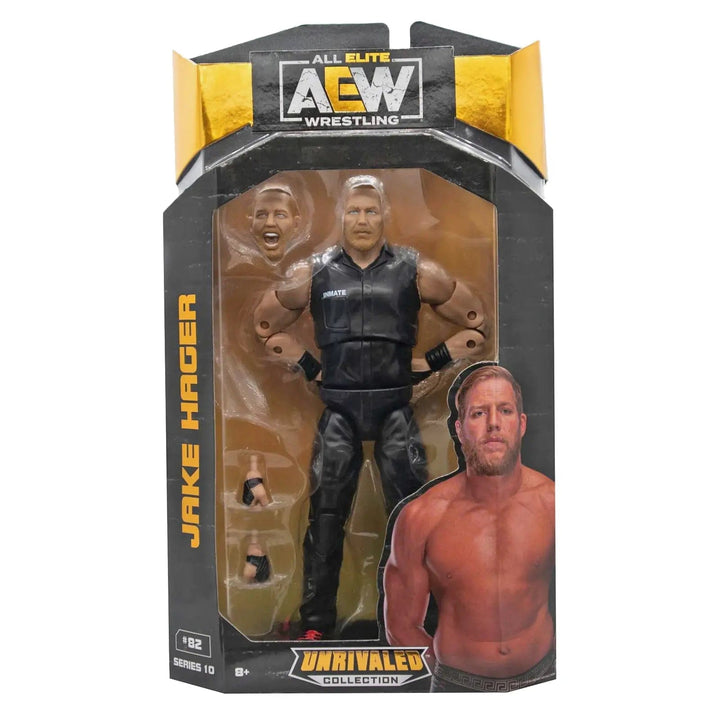 AEW Jake Hager wrestling action figure series 10 unrivalled collection