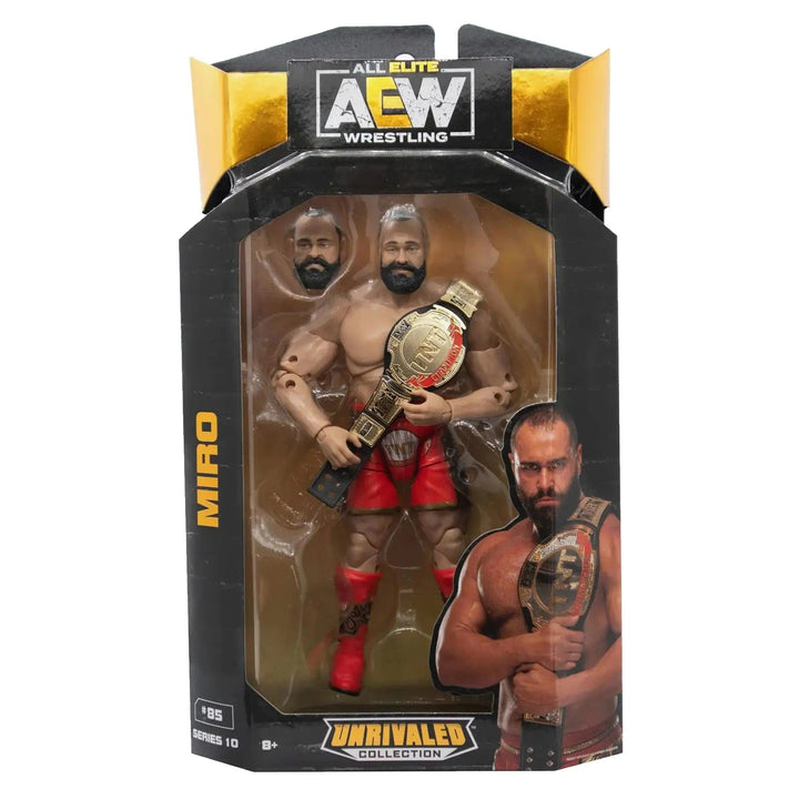 AEW Miro wrestling action figure series 10 unrivalled collection