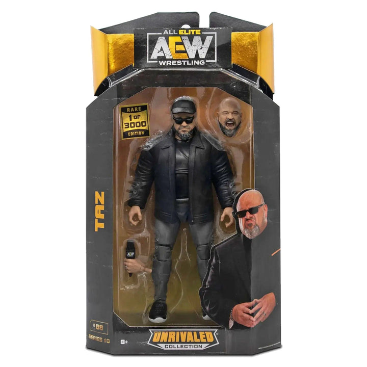 AEW Rare edition taz wrestling action figure series 10 unrivalled collection