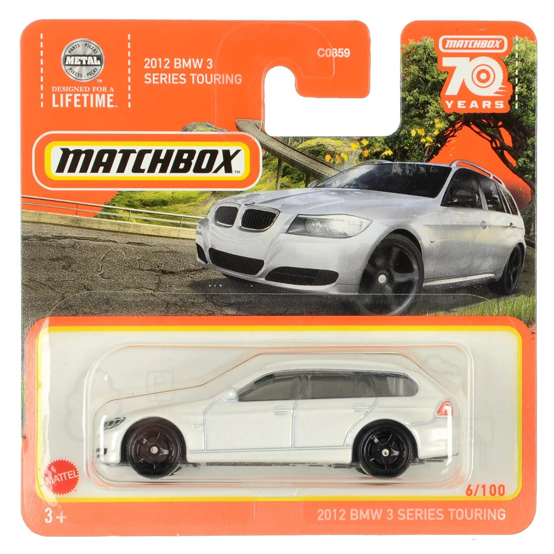 2012 bmw 3 series touring white die-cast car in Matchbox packing