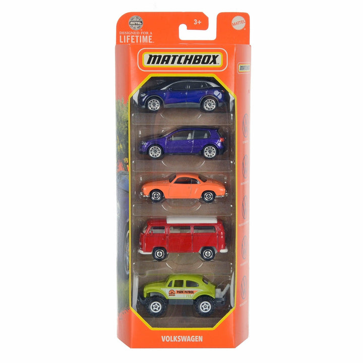 Matchbox Volkswagen pack of 5 die-cast vehicles