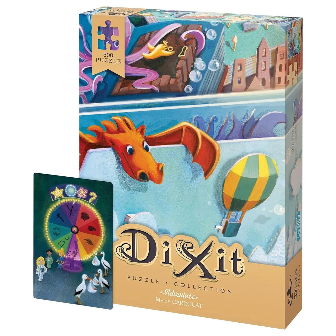 Adventure Dixit 500 piece jigsaw puzzle with collectors card