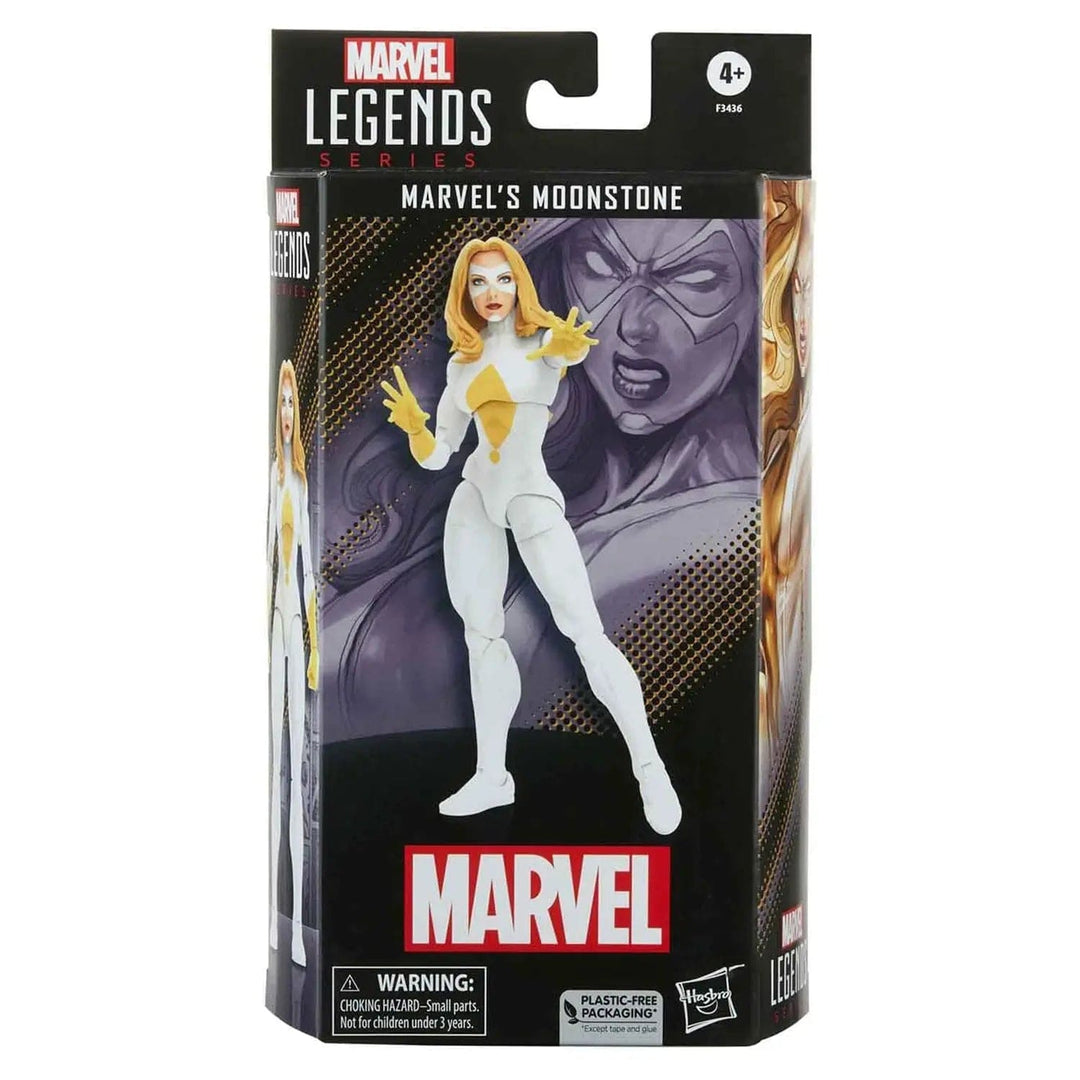 Marvel's Moonstone action figure for collectors in plastic free packaging