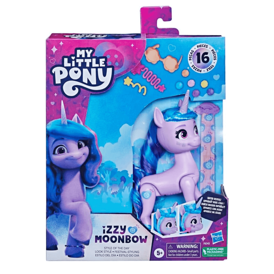 my little pony style of the day pony in plastic free packaging