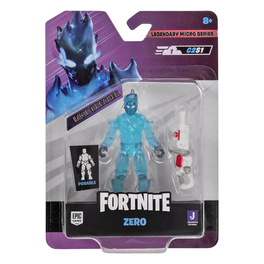 Fortnite Mini Figure With Weapon Legendary Micro Series 6.5cm #05 Zero