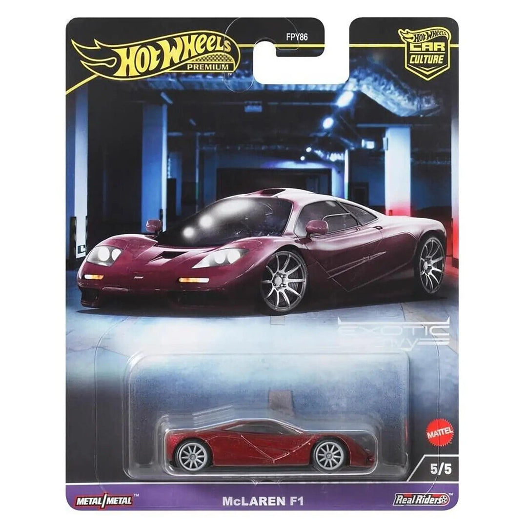 hot wheels exotic envy McLaren F1