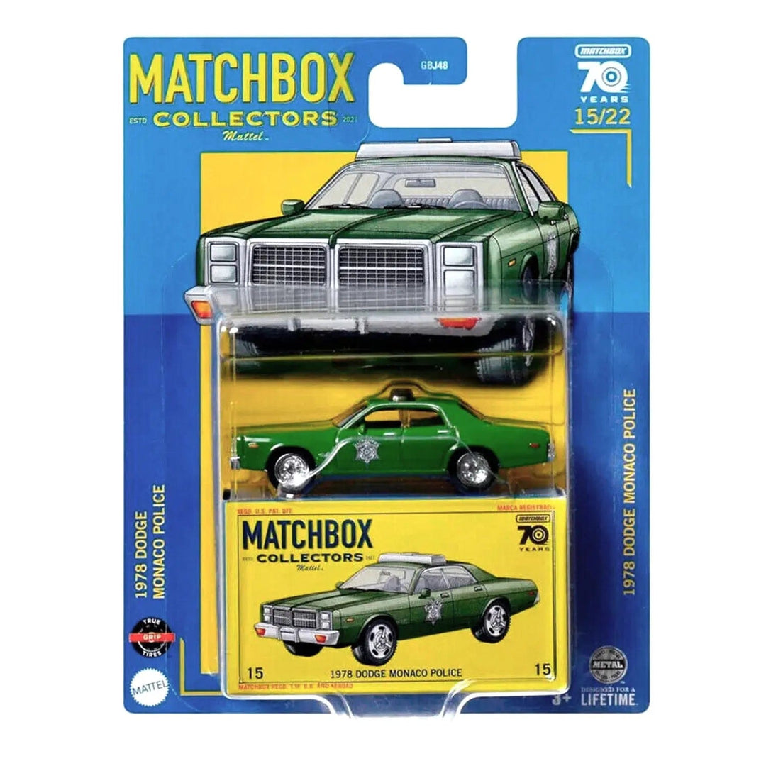 1978 Dodge Monaco Police 15/22 Matchbox Collectors Series