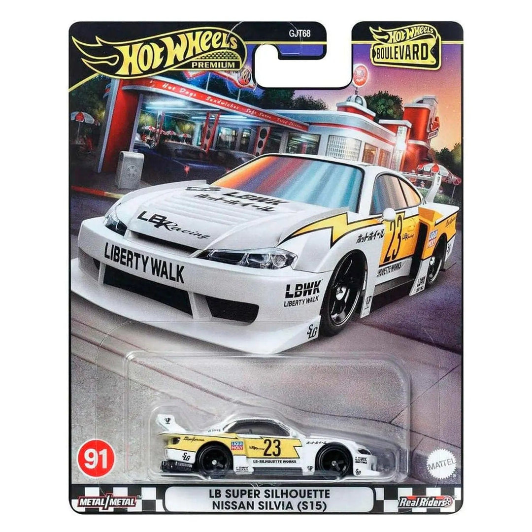 LB Super Silhouette Nissan Silva (S15) Hot Wheels Premium Boulevard series car