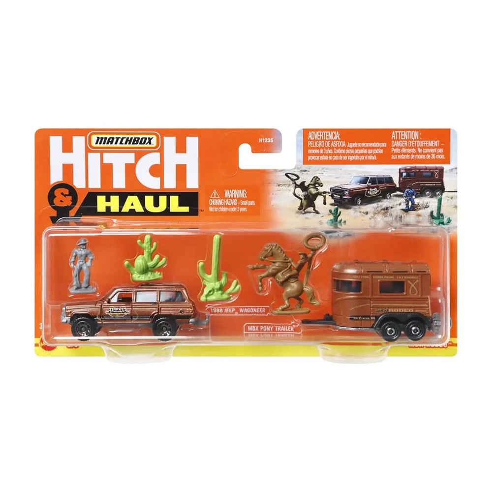 Rodeo Hitch & Haul vehicles set from Matchbox