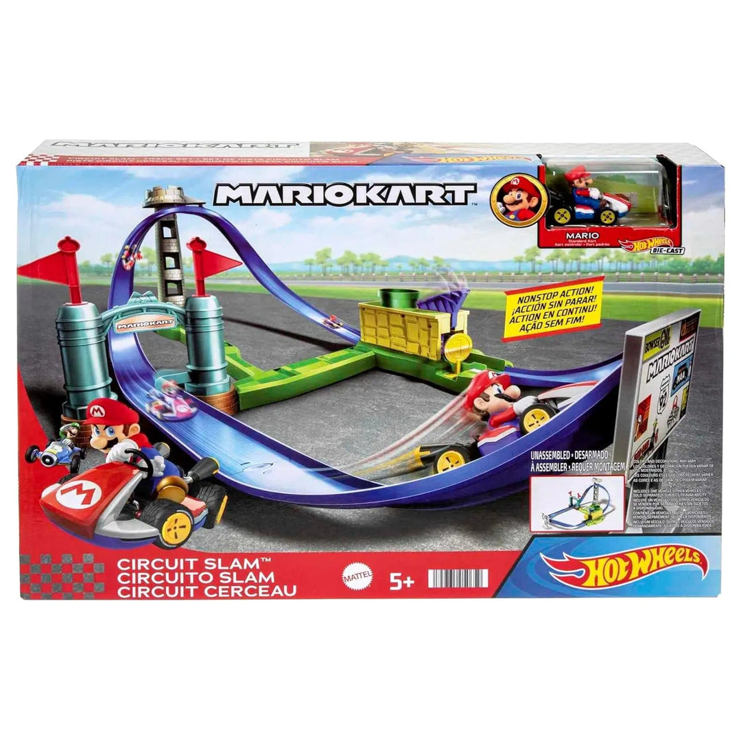 Hot wheels mario race track sale