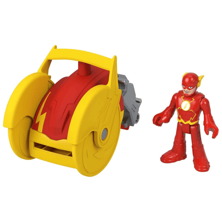 Fisher Price DC Super Friends Head Shifters Toy Figure Vehicle Set