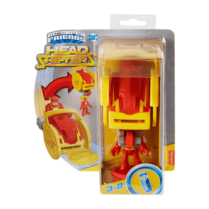 the flash and speed force cycle action figure and vehicle set in packaging