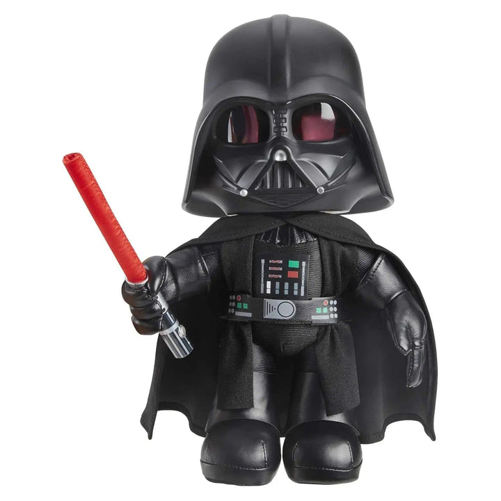 Darh Vader plush fgiure toy with red lightsaber