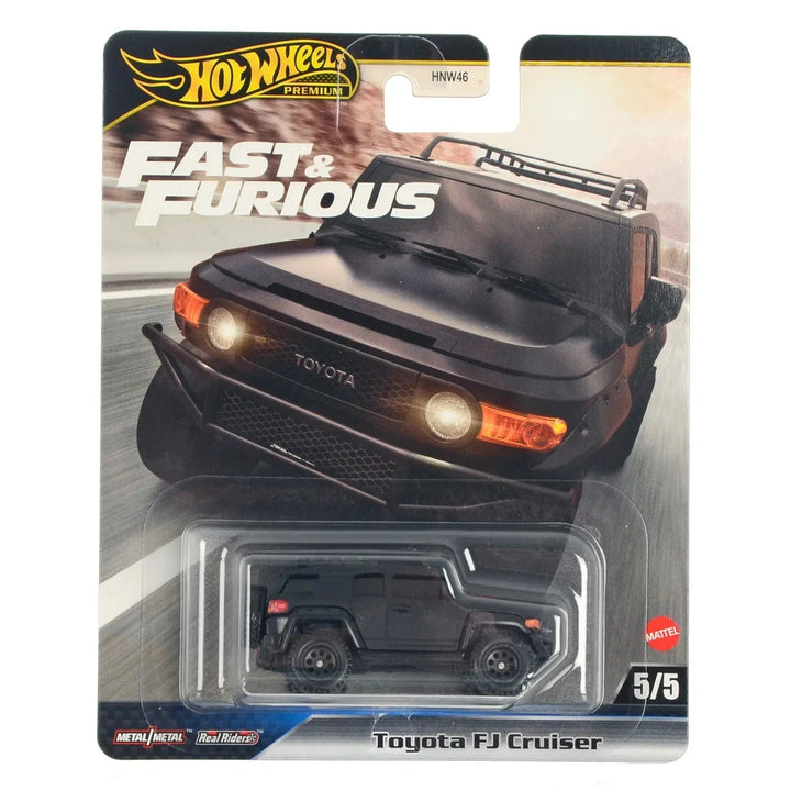 Toyota FJ Cruiser in black from the Hot Wheels Premium Fast & Furious series