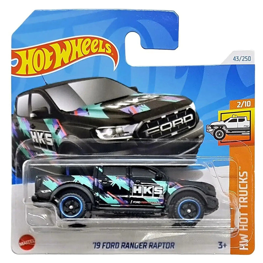 Hot Wheels '19 Ford Ranger Raptor truck, from the Hot Trucks mini collection