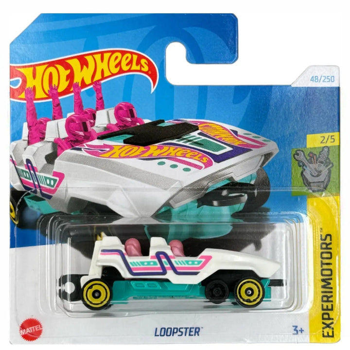 Hot Wheels Experimotors mini collection Loopster rollercoaster car in packaging