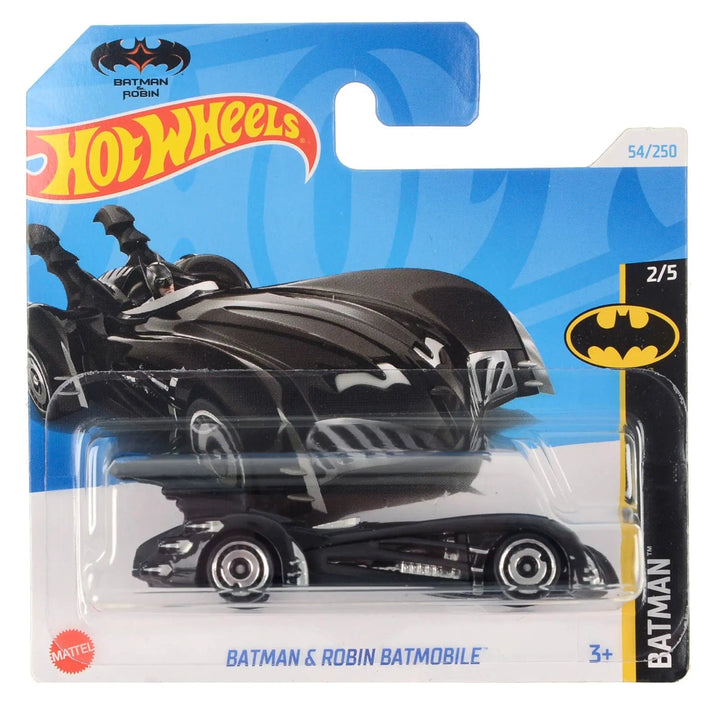 Hot Wheels Batman series Batman & Robin Batmobile die-cast vehicle