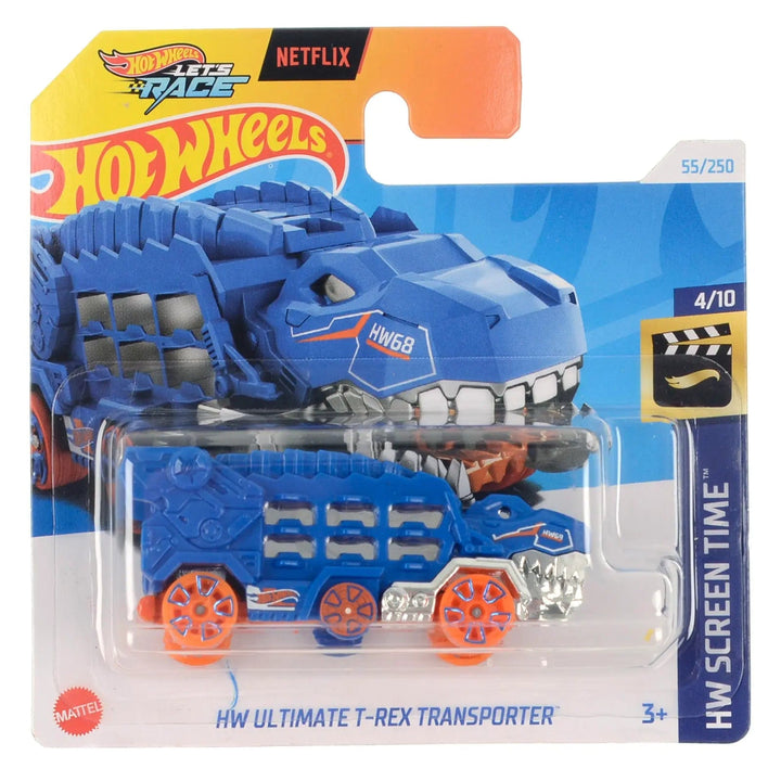 Hot Wheels Screen Time series Ultimate T-Rex Transporter dis-cast vehicle