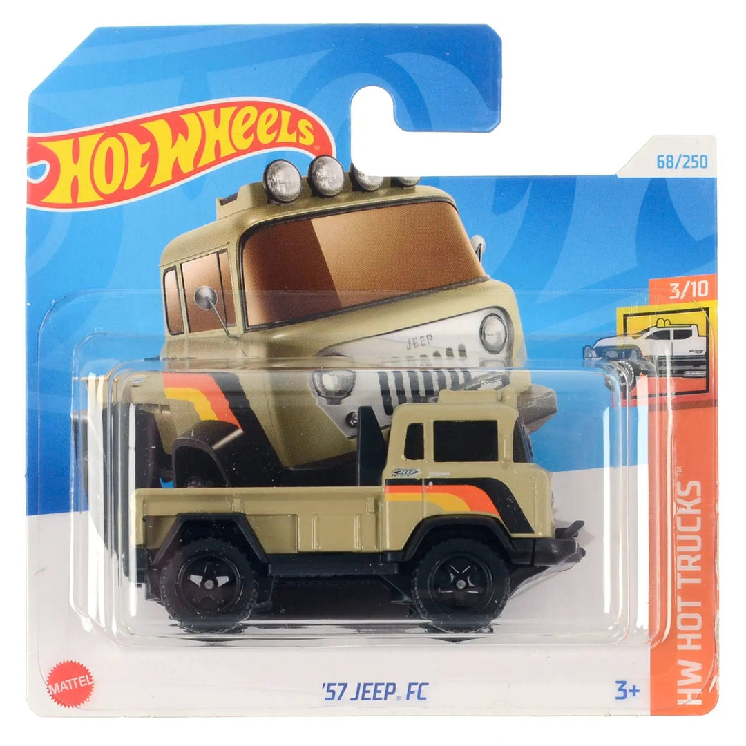 Hot Wheels Hot Trucks series 1957 Jeep FC die-cast vehicle